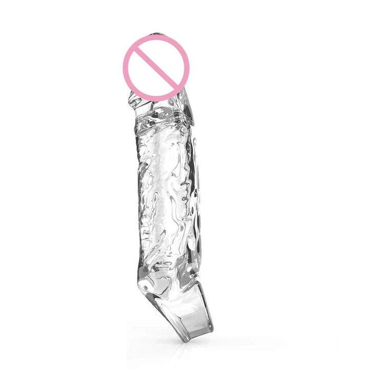 Romulus male sex devices male sex equipment male sex tools male sext toys mens adult toys Cock sleeve sex sleeves penis sleeves  cock extensions product display clear color