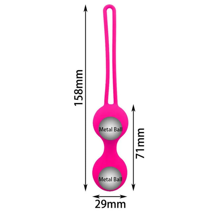 Romulus sex toyshop adults toys store kegel ball sex devices for women sex instrument for women sexy toys female sexy toys for women cherry color medium size