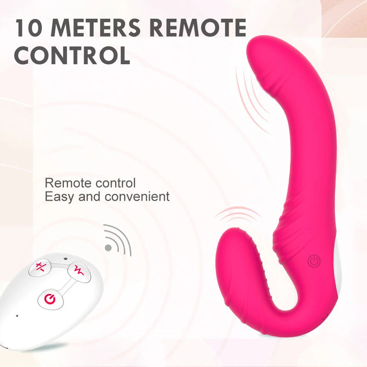 Tatapper Device Revolutionary Tapper Flex: Advanced Strapless Double-Ended Dildo with ...