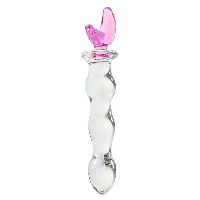 Romulus Shop sex toyshop store for sex glass dilldo didlo toy 7 inch 5 inch