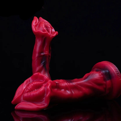 Lucifer's Flower: Premium Extreme Fantansy Silicone Dildo with Suction Cup