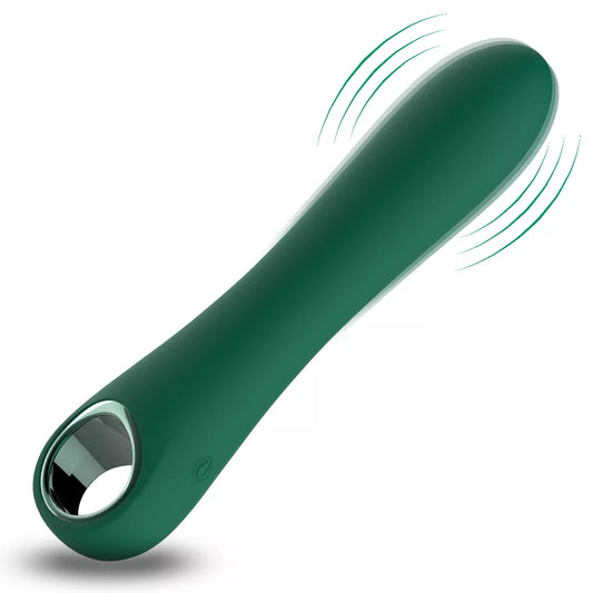 Rechargeable 10-Speed Silicone Vibrator - Realistic Dildo Clitoral Stimulator for Women