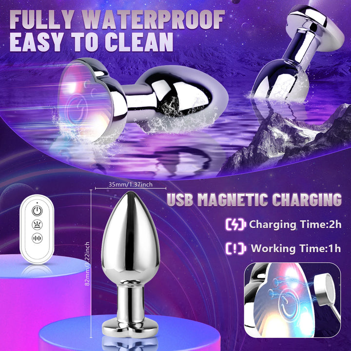 Romulus adult toy sex toy online best sec toys vibrating butt plug anus toys vibrating butt plug easy to clean