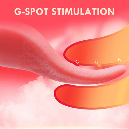 10-Mode Clitoral & G-Spot Stimulator with Realistic Licking Tongue